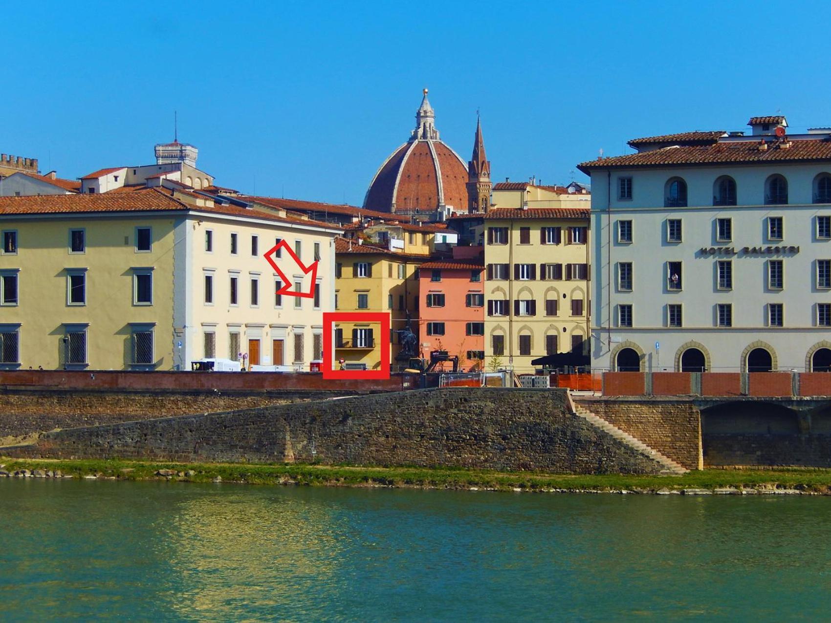 3 Master Bedrooms With Balcony On The River With Views 佛罗伦萨 外观 照片